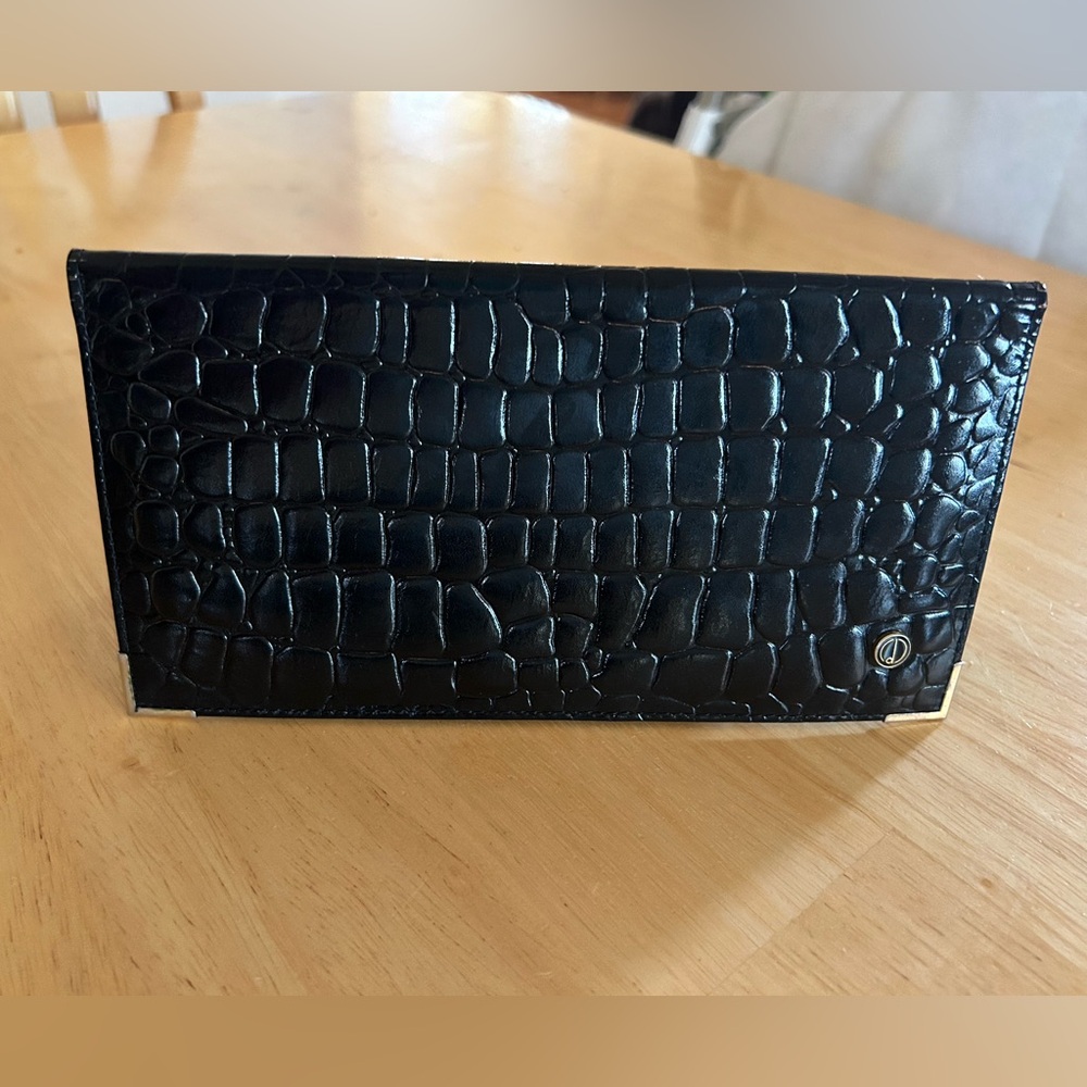 Sunil London Wallet Croc Leather Excellent
